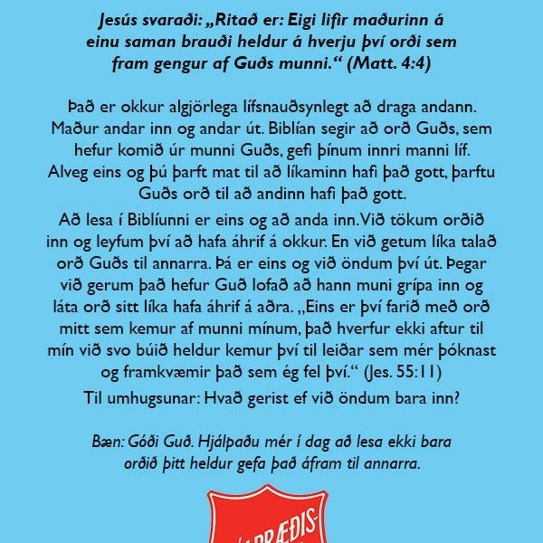 ad-lesa-er-eins-og-ad-anda