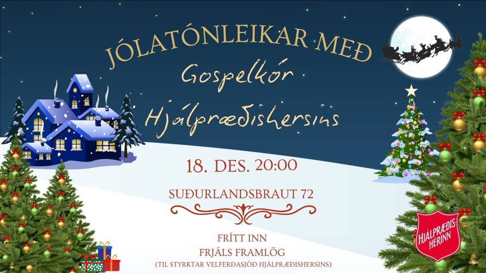 Jólatónleikar hersins í Reykjavík