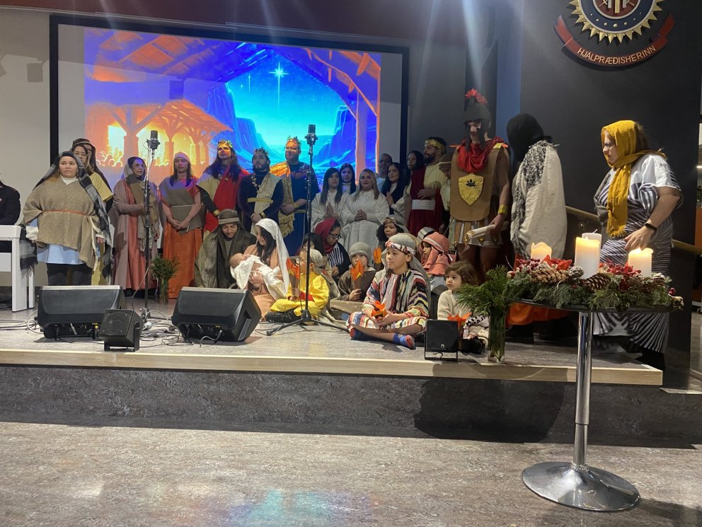 Jólakveðja frá Hjálpræðishernum á Íslandi