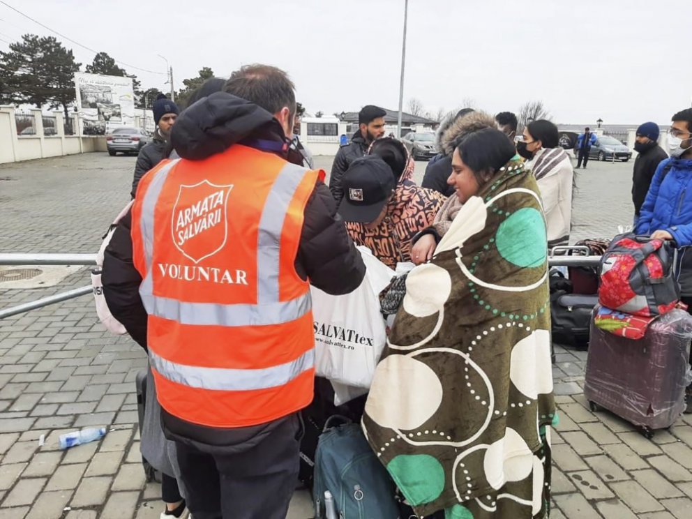 Hjálpræðisherinn hjálpar flöttamönnum í Úkraínu