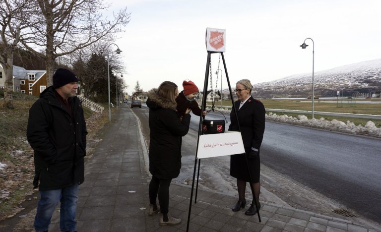 Jólapottarnir, mikilvæg tekjuöflun fyrir velferðarstarf