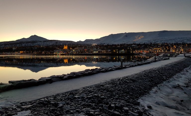Akureyri. Mynd: Herdís Helgadóttir.