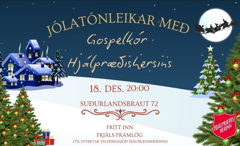 Jólatónleikar hersins í Reykjavík