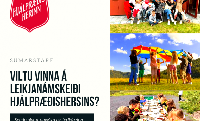 Auglýsing um sumarstarf 2022